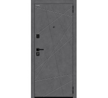Дверь входная Bravo R Граффити-5/SBlack Slate Art/Look Art
