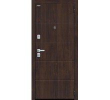 Дверь входная Bravo R Прайм/BChrome Almon/Wenge Melinga