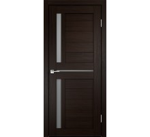 Дверь VellDoris Экошпон DUPLEX 3 цвет Венге стекло Мателюкс