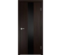 Velldoris Межкомнатная дверь экошпон SMART Z2 Венге стекло Лакобель черное
