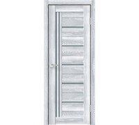 Velldoris Межкомнатная дверь экошпон XLINE 17 Клён айс стекло Мателюкс Графит