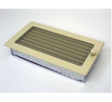 Каминная решетка 17х30 бежевая с жалюзи