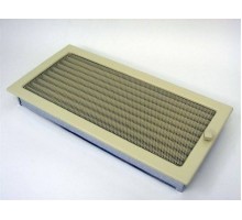 Каминная решетка 22х45 бежевая с жалюзи