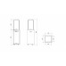 Нагреватель газовый PATIO/LIGHT, сталь, белый
