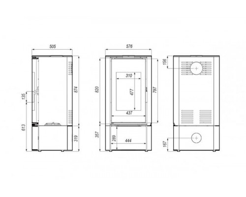 Печь DEFRO HOME ORBIS, 9кВт