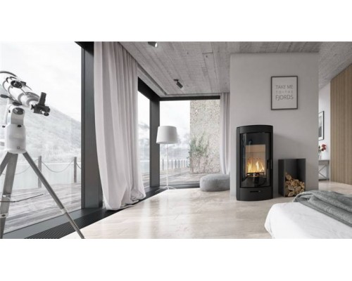 Печь DEFRO HOME ORTI, 9 кВт, красная сталь
