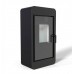 Печь DEFRO HOME PICO, 6,6 кВт, черная сталь