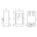 Печь DEFRO HOME PICO, 6,6кВт, золотая сталь