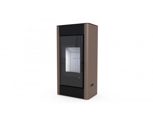 Печь DEFRO HOME SOLUM, 9кВт, коричневая сталь