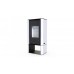 Печь DEFRO HOME SOLUM LOG, 9кВт, белая сталь