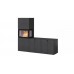 Печь-камин Nordpeis Box Black + топка N-20U