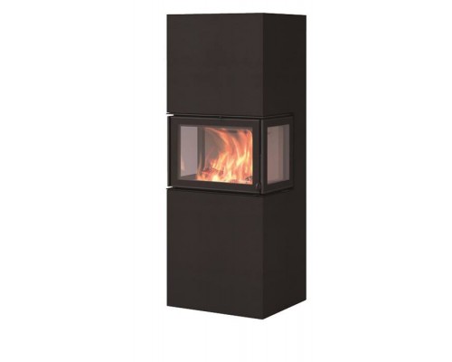 Печь-камин Nordpeis Box Black + топка N-20U