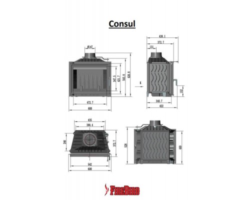Топка Consul 12 кВт