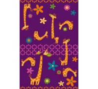 Agnella Ковер Funky Giraffe a violet