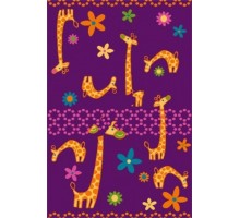 Agnella Ковер Funky Giraffe a violet