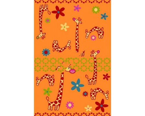 Agnella Ковер Funky Giraffe a apricot