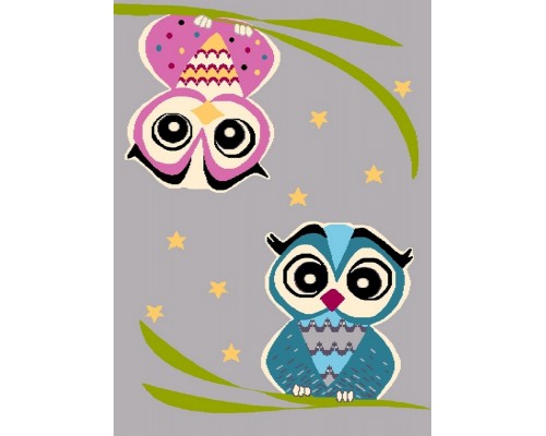 Agnella Ковер Funky Top Owl grey