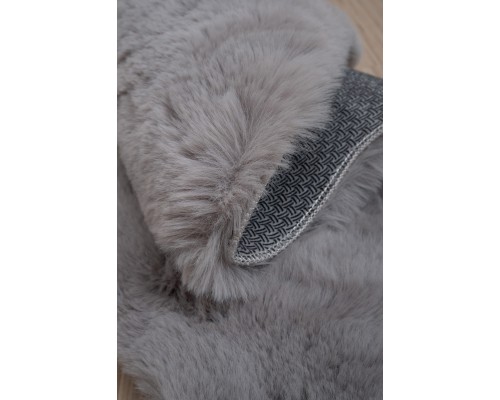 Raschel carpet Ковер турецкий Krolik шкура 1000A T9082_GREY Raschel carpet Ковер турецкий Krolik шкура 1000A T9082_GREY