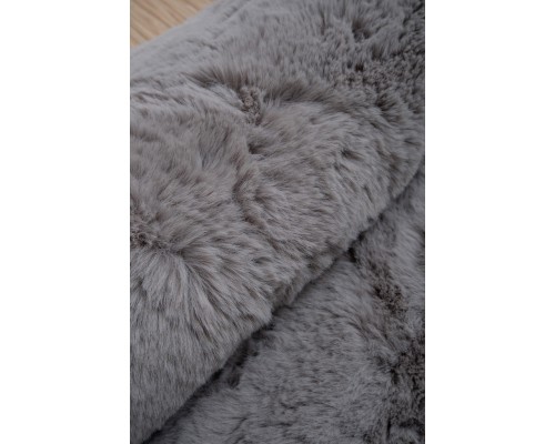 Raschel carpet Ковер турецкий Krolik шкура 1000A T9082_GREY Raschel carpet Ковер турецкий Krolik шкура 1000A T9082_GREY