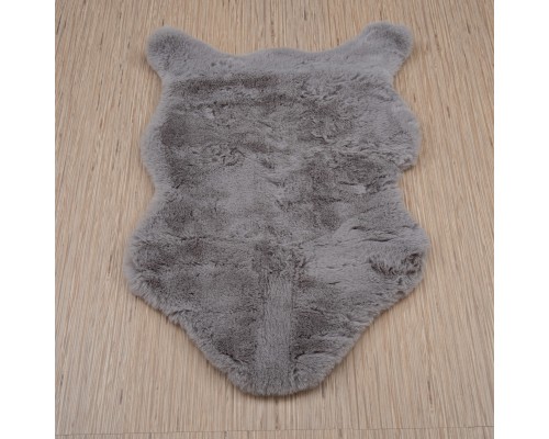Raschel carpet Ковер турецкий Krolik шкура 1000A T9082_GREY Raschel carpet Ковер турецкий Krolik шкура 1000A T9082_GREY