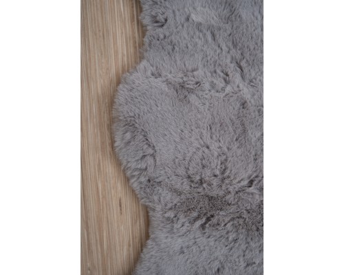 Raschel carpet Ковер турецкий Krolik шкура 1000A T9082_GREY Raschel carpet Ковер турецкий Krolik шкура 1000A T9082_GREY