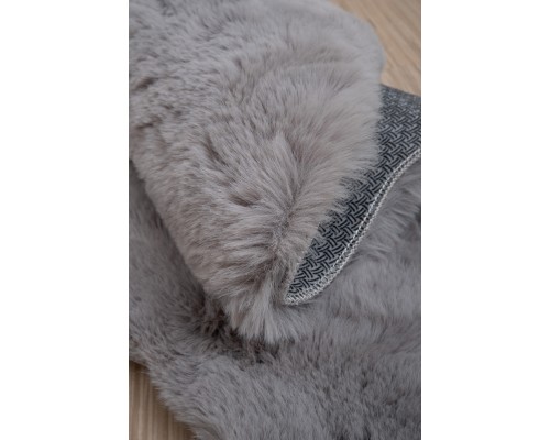 Raschel carpet Ковер турецкий Krolik шкура 1000A T9082_GREY Raschel carpet Ковер турецкий Krolik шкура 1000A T9082_GREY