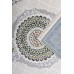 Elisa Ковер турецкий Amira 4836A D.Blue-L.Grey (зелёный)