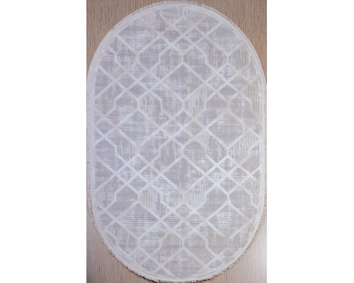 Elisa Ковер турецкий Palma Овал 4896A Cream-Cream Elisa Ковер турецкий Palma Овал 4896A Cream-Cream