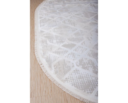 Elisa Ковер турецкий Palma Овал 4896A Cream-Cream Elisa Ковер турецкий Palma Овал 4896A Cream-Cream