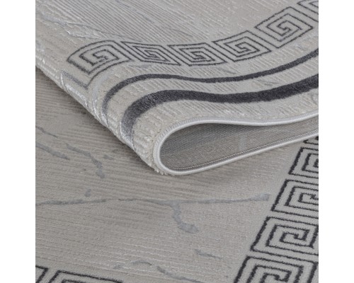 Ozkaplan karpet Ковер турецкий Leonidas B0740A White-Grey Ozkaplan karpet Ковер турецкий Leonidas B0740A White-Grey