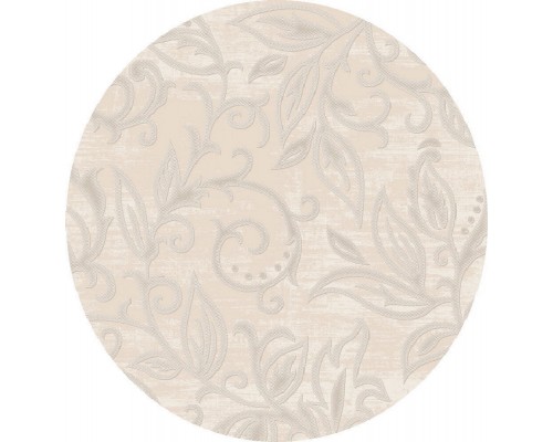 Ozkaplan karpet Ковер турецкий Milana Круг 0A096A Beige-Beige