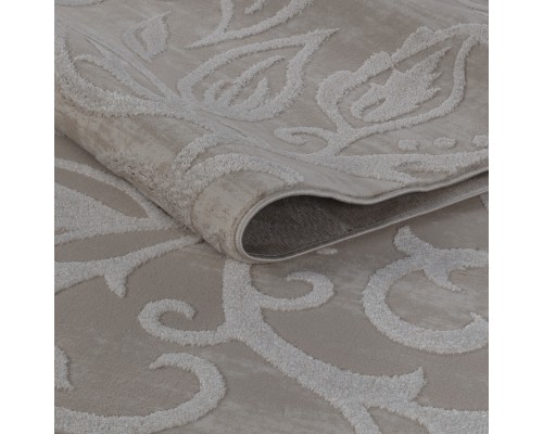 Ozkaplan karpet Ковер турецкий Milana Овал 0A096A Beige-Beige Ozkaplan karpet Ковер турецкий Milana Овал 0A096A Beige-Beige
