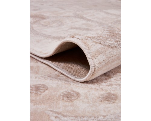 Ozkaplan karpet Ковер турецкий Milana Овал 0A096A Beige-Beige Ozkaplan karpet Ковер турецкий Milana Овал 0A096A Beige-Beige