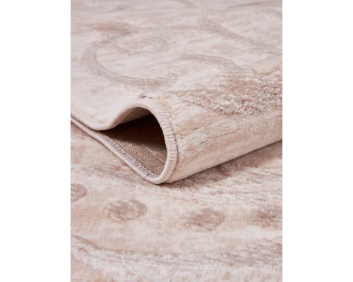 Ozkaplan karpet Ковер турецкий Milana Овал 0A096A Beige-Beige Ozkaplan karpet Ковер турецкий Milana Овал 0A096A Beige-Beige