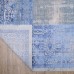 Ковер Турецкий Art Deco дизайн 3035A цвет CREAM2 / BLUE2