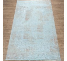 Ковер Турецкий Art Deco дизайн 3041B цвет CREAM / JADE_TURQUOISE