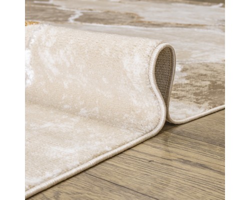 Ковер Турецкий Nord дизайн 10455A цвет BEIGE / GOLD