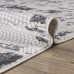 Ковер Турецкий Parma дизайн UD24A цвет LIGHT GRAY