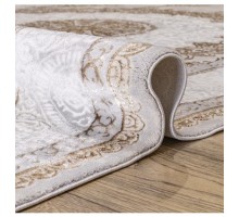 Ковер Турецкий Prado дизайн N891A цвет WHITE / BEIGE_1 Овал