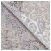 Ковер Турецкий Prado дизайн N891A цвет WHITE / GRAY2 Овал