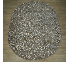 Ковер Шенилл дизайн 27810 цвет 24188 Овал