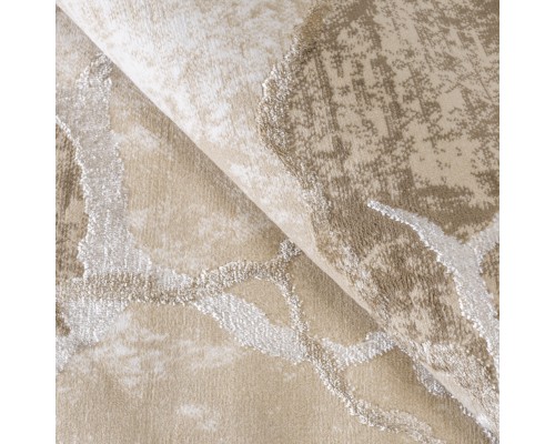 Ковер Турецкий Nord дизайн 10455A цвет BEIGE / BEIGE Овал