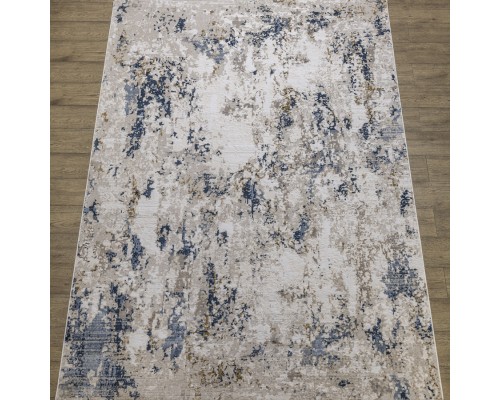Ковер Турецкий Polo дизайн K723B цвет CREAM / BLUE