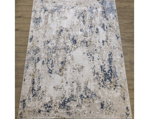 Ковер Турецкий Polo дизайн K723B цвет CREAM / BLUE