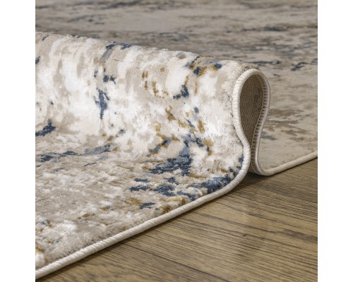 Ковер Турецкий Polo дизайн K723B цвет CREAM / BLUE