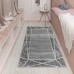 Ковер OZKAPLAN KARPET NIRVANA дизайн B0349B WHITE-GREY