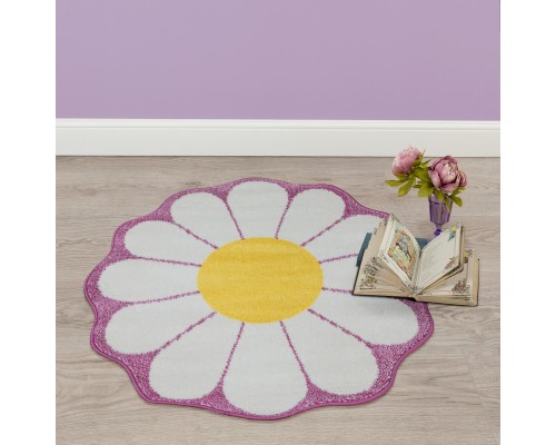 Ковер Турецкий AHENKLI COLOR дизайн L363B WHITE-LILAC Ковер Турецкий AHENKLI COLOR дизайн L363B WHITE-LILAC