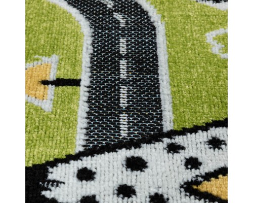 Ковер Турецкий AHENKLI PLAY RUGS дизайн D918A GREEN-CREAM Ковер Турецкий AHENKLI PLAY RUGS дизайн D918A GREEN-CREAM