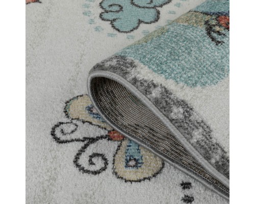 Ковер Турецкий Bade dis BAMBINI дизайн G2291 SMOKE-WHITE Ковер Турецкий Bade dis BAMBINI дизайн G2291 SMOKE-WHITE