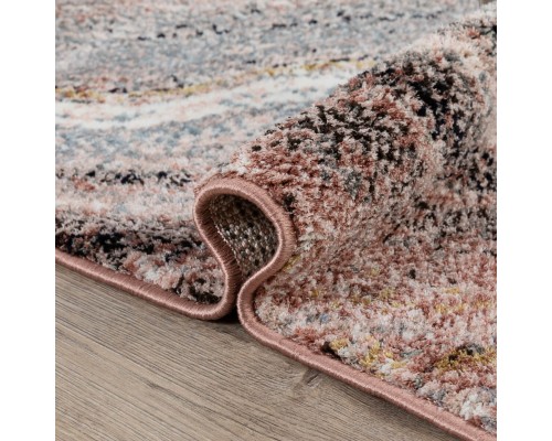 Ковер Турецкий AHENKLI ELSA дизайн L632A PINK-MARSALA Ковер Турецкий AHENKLI ELSA дизайн L632A PINK-MARSALA